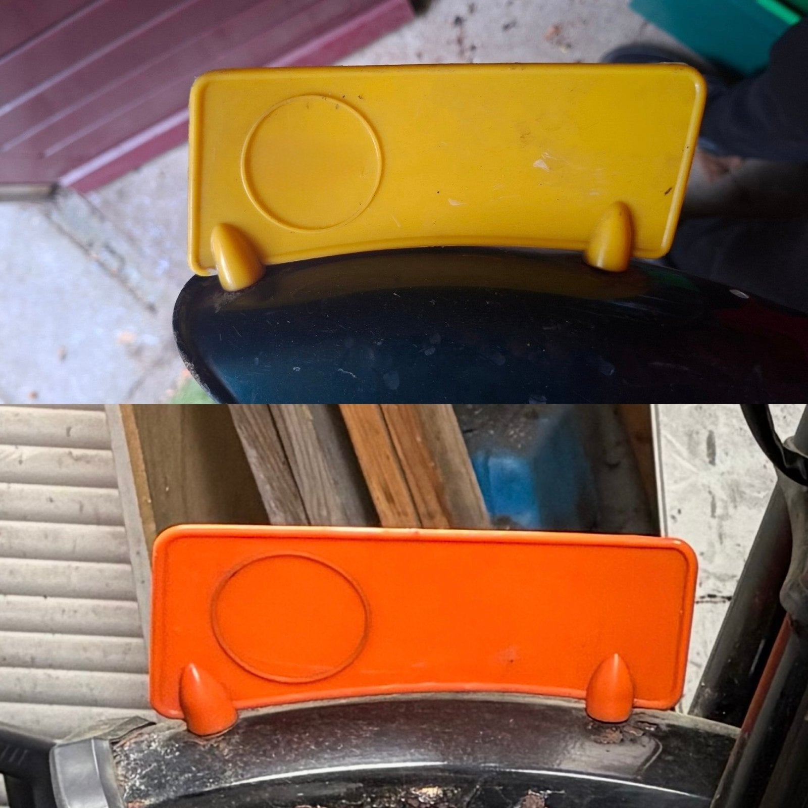 GEZOCHT: Brommer Plaatje Geel En Snorfiets Plaatje Oranje, Ophalen of Verzenden, Zo goed als nieuw, Overige typen, Puch