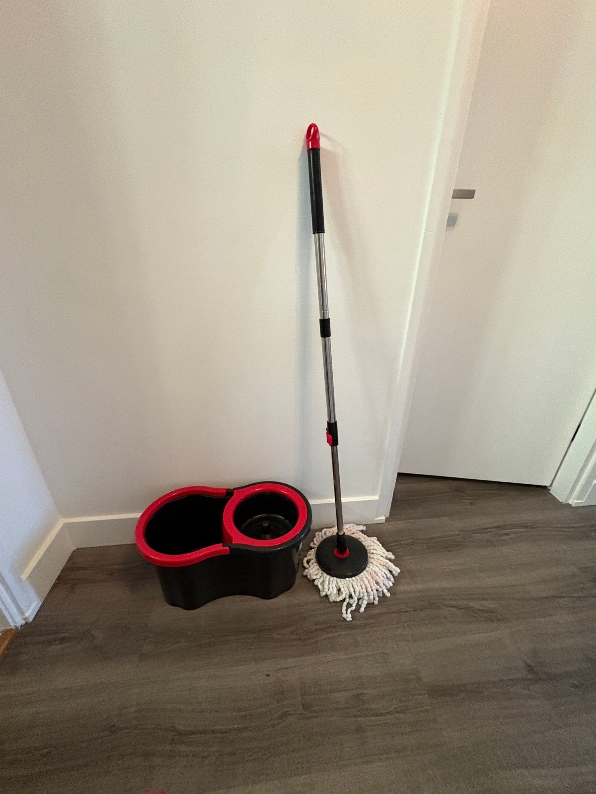 Complete Dweilset met Emmer en Mop, Ophalen, Mop of Dweil
