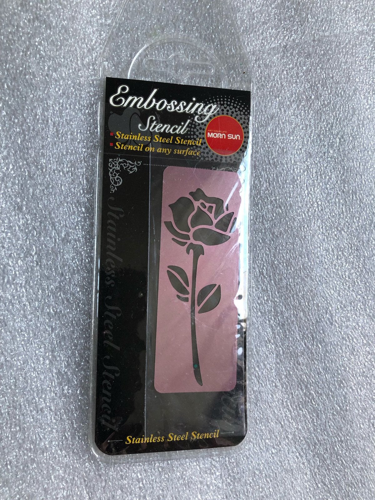Embossing stencil - BLOEM / CIJFERS - DIVERSE 2,50 per stuk, Ophalen of Verzenden, Zo goed als nieuw, Frame of Mal, Overige merken
