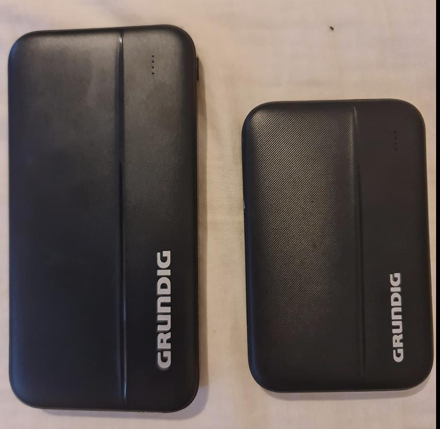 Grundig PowerBanks 4 x 10.000 mAh en 3 x 5000 mAh, Telecommunicatie, Mobiele telefoons | Batterijen en Accu's, Ophalen of Verzenden