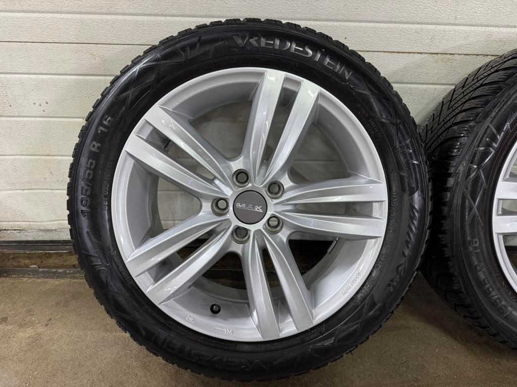 MAK 16” velgen Volkswagen Polo / Seat Ibiza winterset, Ophalen, 16 inch, Banden en Velgen, Winterbanden