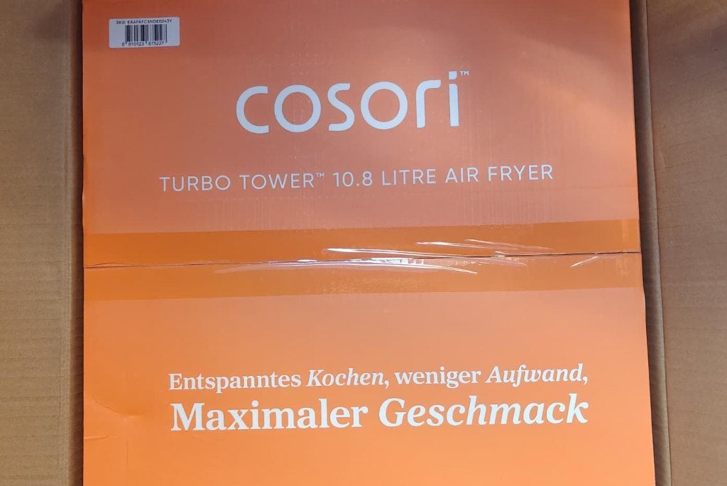 Cosori Turbo Tower XXL Airfryer 10,8L Dubbel NIEUW, Ophalen of Verzenden, Nieuw, Airfryer XXL, 1500 gram of meer