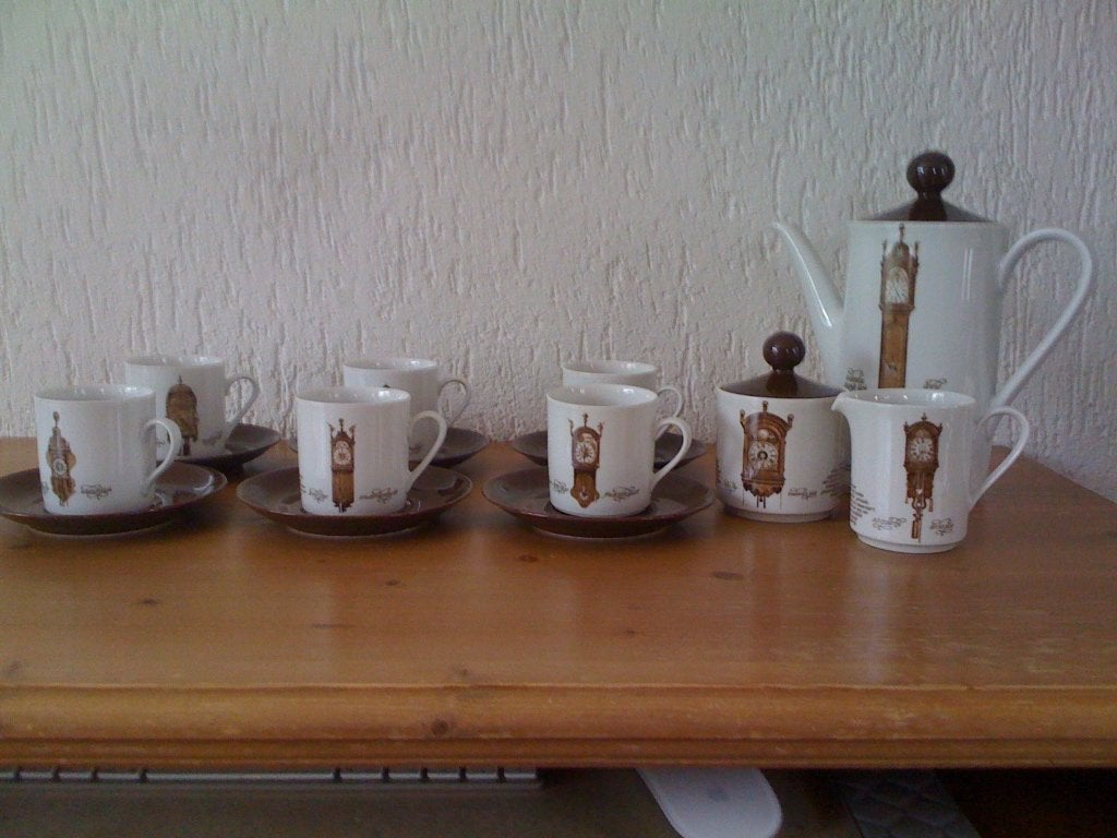 koffieservies D.E., Nieuw, Ophalen of Verzenden, Overige stijlen, Porselein
