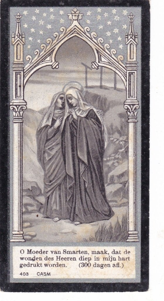 Anna de GOEDE 1936 +, Verzenden, Bidprentje