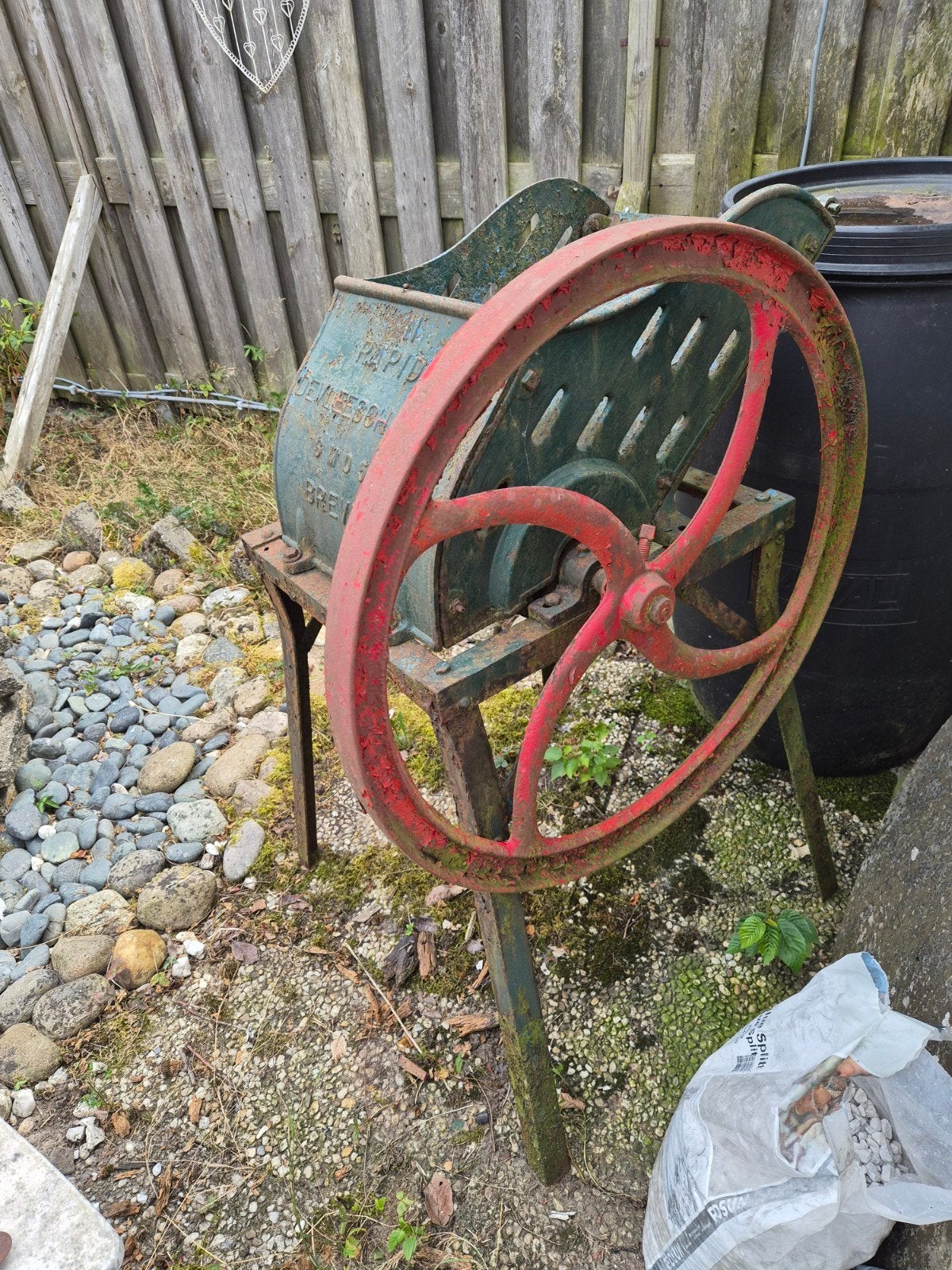 Antieke Rapide Deveechaeuwer - Vintage Landbouwwerktuig, Ophalen