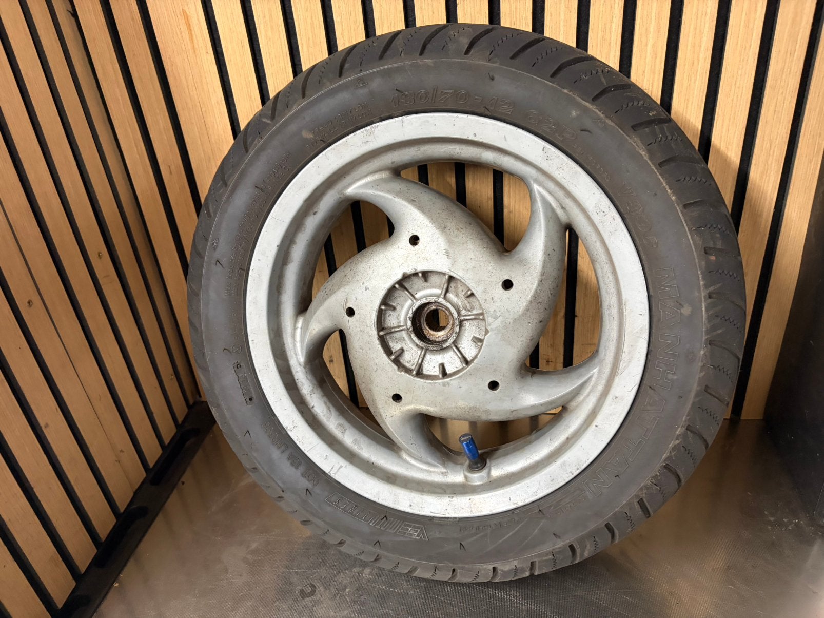 gilera runner achter velg, Ophalen