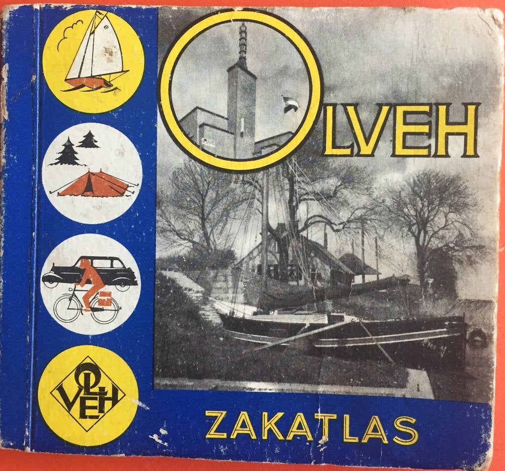 OLVEH Zakatlas - jaren '50, Ophalen of Verzenden, Landkaart, 1800 tot 2000, Nederland