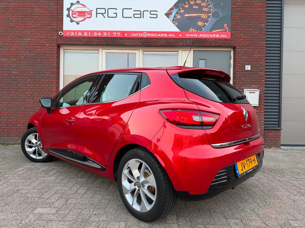Renault Clio 0.9 TCe Eco2 Limited / Navi / PDC / Airco / LM, Auto's, Renault, Voorwielaandrijving, 898 cc, Stof, Met garantie (alle)