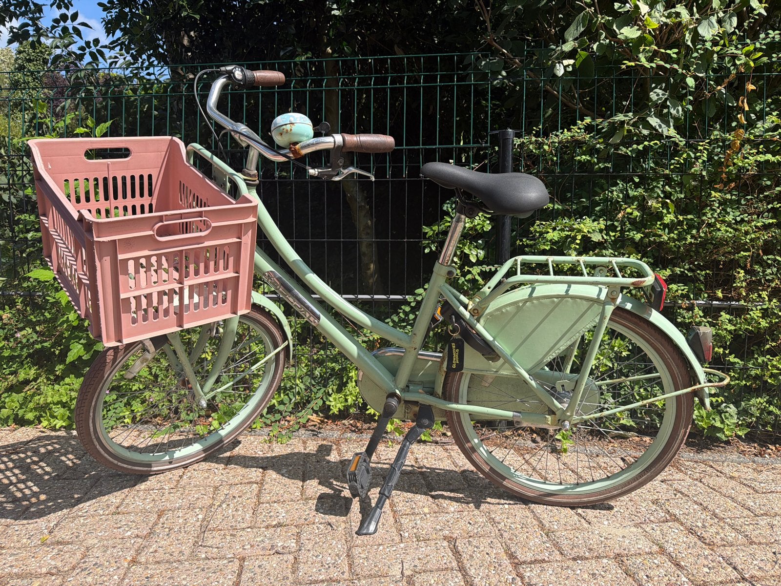Popal Meisjesfiets 22 inch - Gebruikt, Ophalen, Terugtraprem, 22 inch, Gebruikt