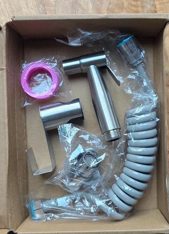 RVS Bidet Handdouche Set | WC Douche Wastafel Nieuw, Overige typen, Onbekend, Nieuw, Ophalen of Verzenden