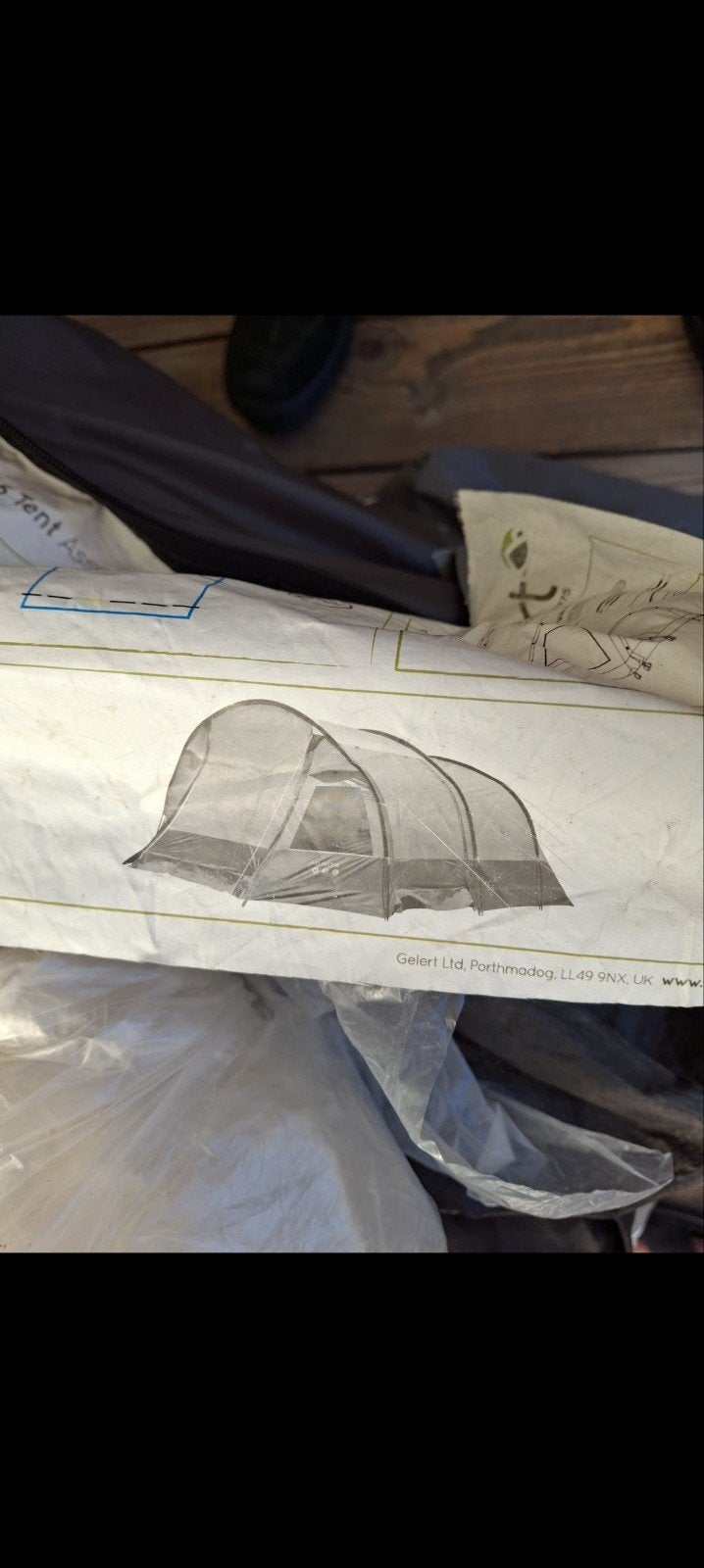 tent 4 personen, Caravans en Kamperen, Tenten, Ophalen