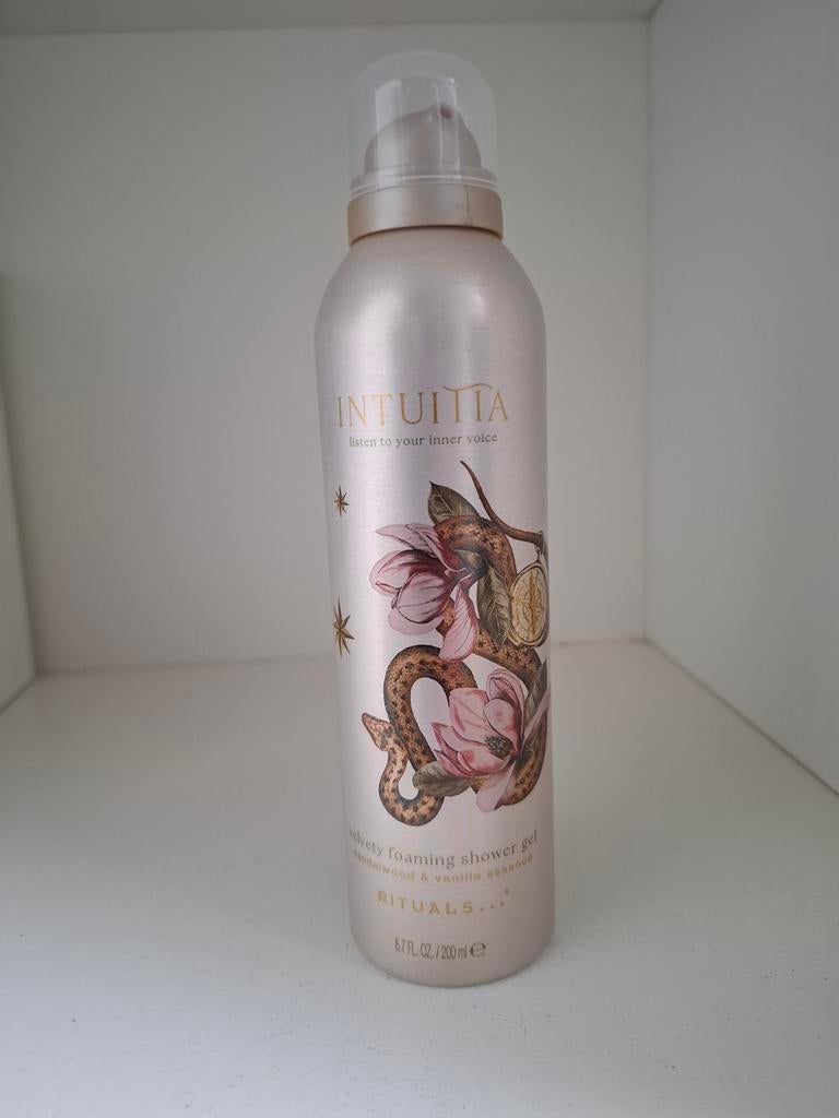 Rituals Intuitta Foaming Shower Gel Sandalwood & Vanilla, Ophalen of Verzenden, Zo goed als nieuw, Bad & Douche