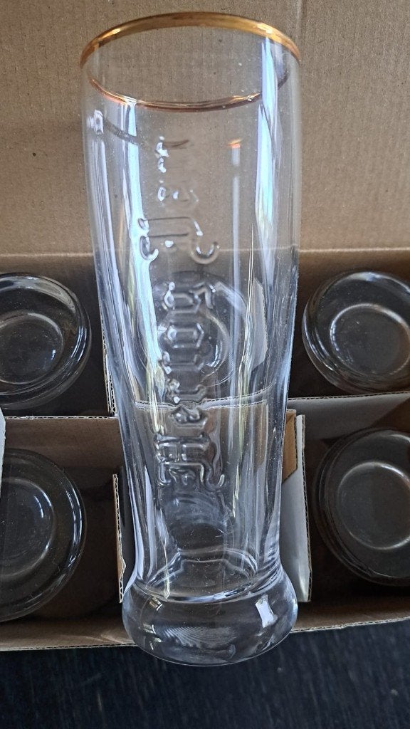 Hertog Jan Bierglazen - Set van 6 (25 cl), Ophalen, Nieuw, Glas of Glazen, Hertog Jan