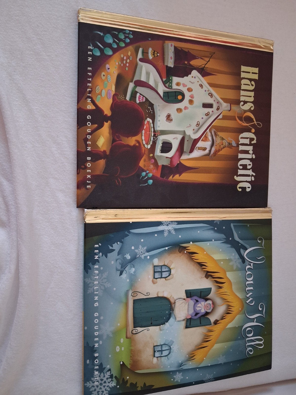 hans en grietje en vrouw holle eftelingboekjes goudenboekjes, Efteling, Ophalen of Verzenden, Zo goed als nieuw, Sprookjes