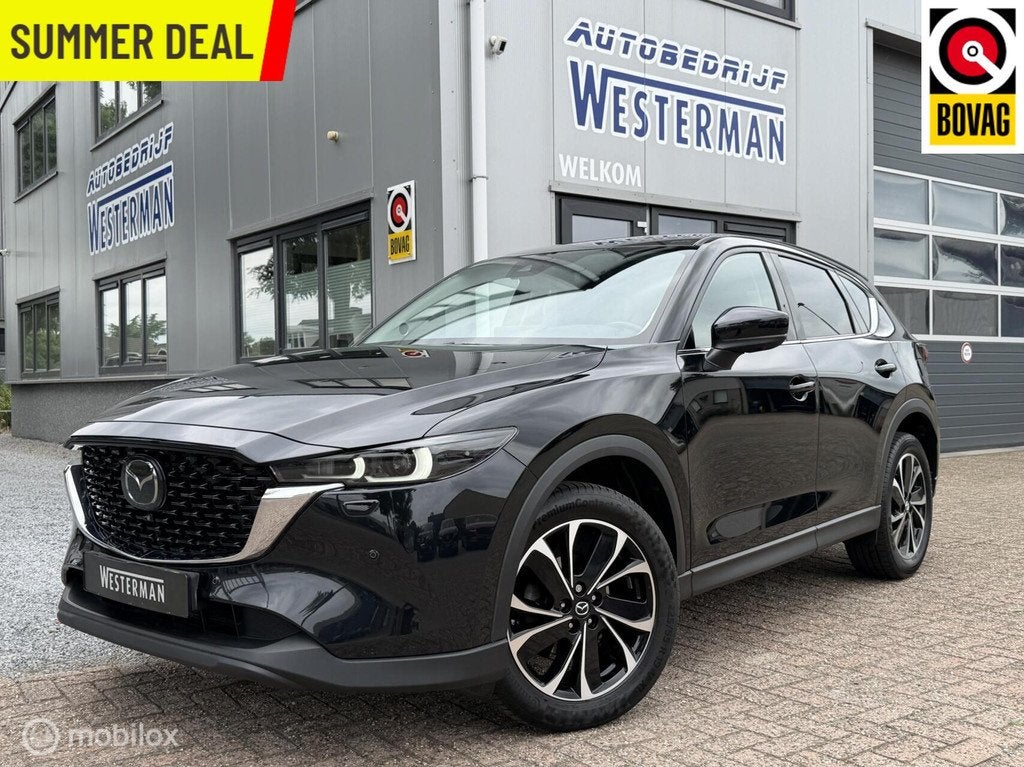Mazda CX-5 2.0 SkyActiv-G 165 Luxury Clima Acc Leer Bose Car, Auto's, Mazda, 1998 cc, Gebruikt, Zwart, 4 cilinders
