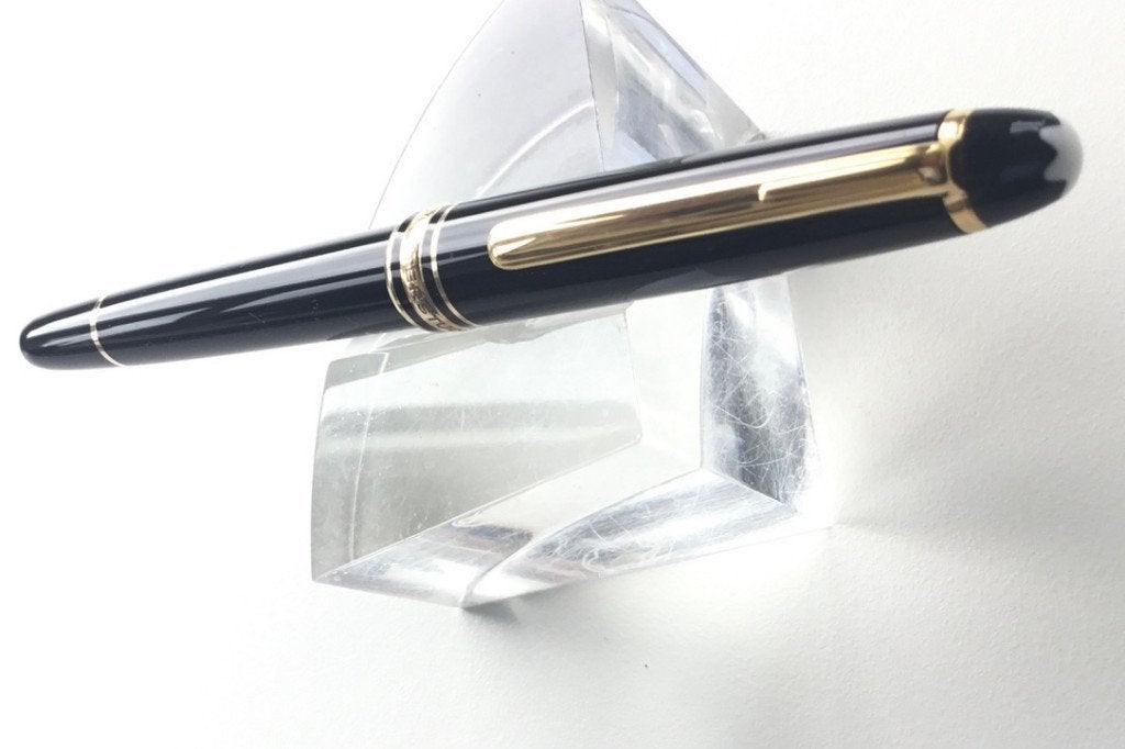 Montblanc Meisterstück Classic 144 14K (M), Ophalen of Verzenden, Zo goed als nieuw, Vulpen, Mont Blanc