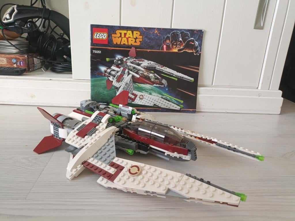 LEGO Star Wars Jedi Scout Fighter 75051, Kinderen en Baby's, Speelgoed | Duplo en Lego, Ophalen of Verzenden, Zo goed als nieuw