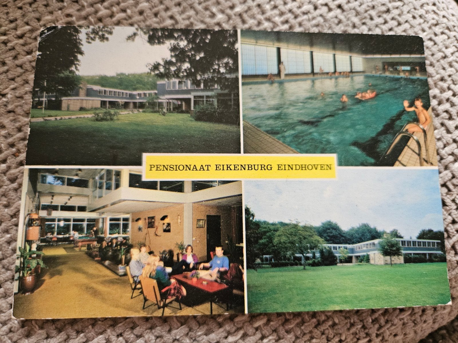 Eindhoven Pensionaat Eikenburg, Ophalen of Verzenden, 1960 tot 1980, Gelopen, Noord-Brabant