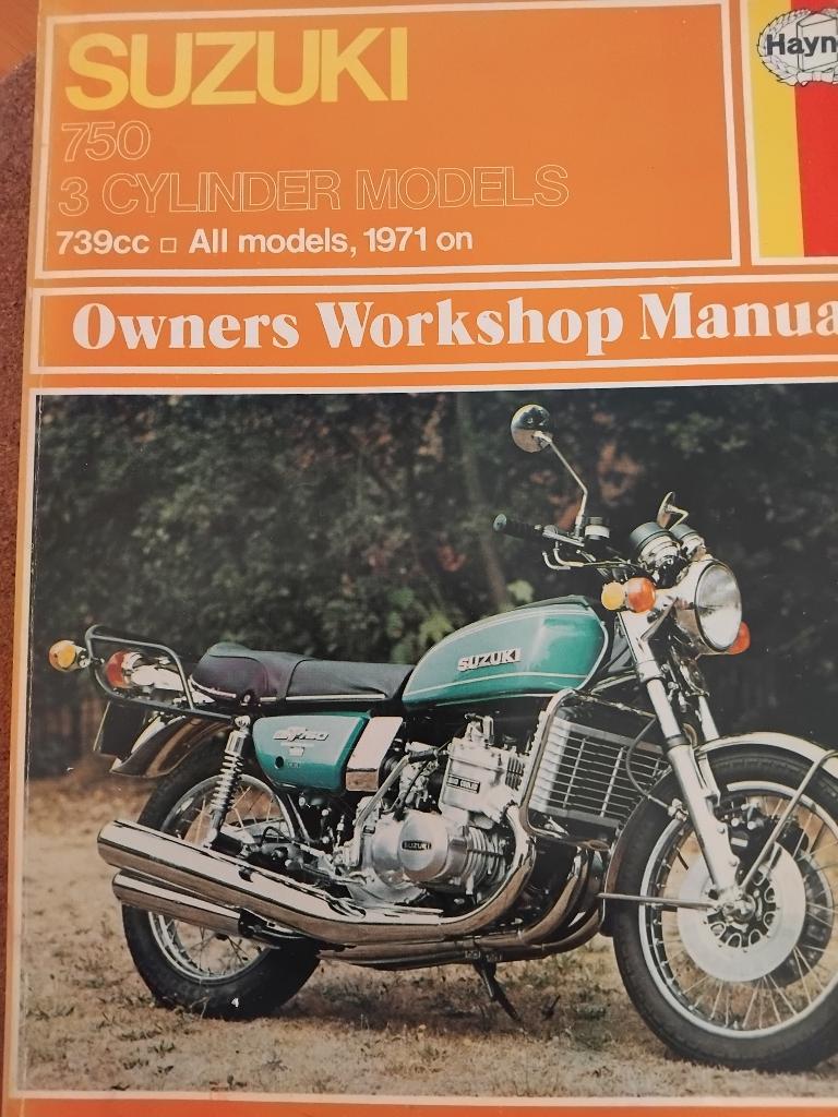 technische handleiding motor, Motoren, Verzenden, Suzuki