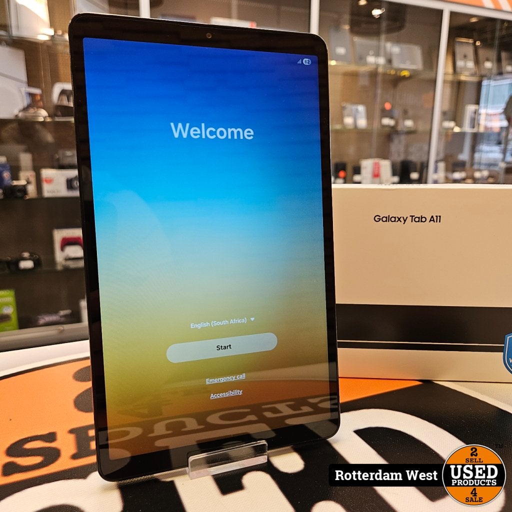 SAMSUNG Galaxy Tab A11  8.7 inch - 128 GB  - Wifi + LTE SIM, Samsung, Zo goed als nieuw, Support@Samsung.com, 129, Samsung-ro, Yeongtong-gu
Suwon-si, Gyeonggi-do 16677
South Korea