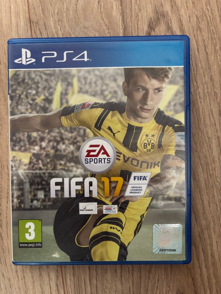 FIFA 17 – PlayStation 4 (PS4) | Met Marco Reus cover, Ophalen of Verzenden, Zo goed als nieuw, Eén computer, Sport