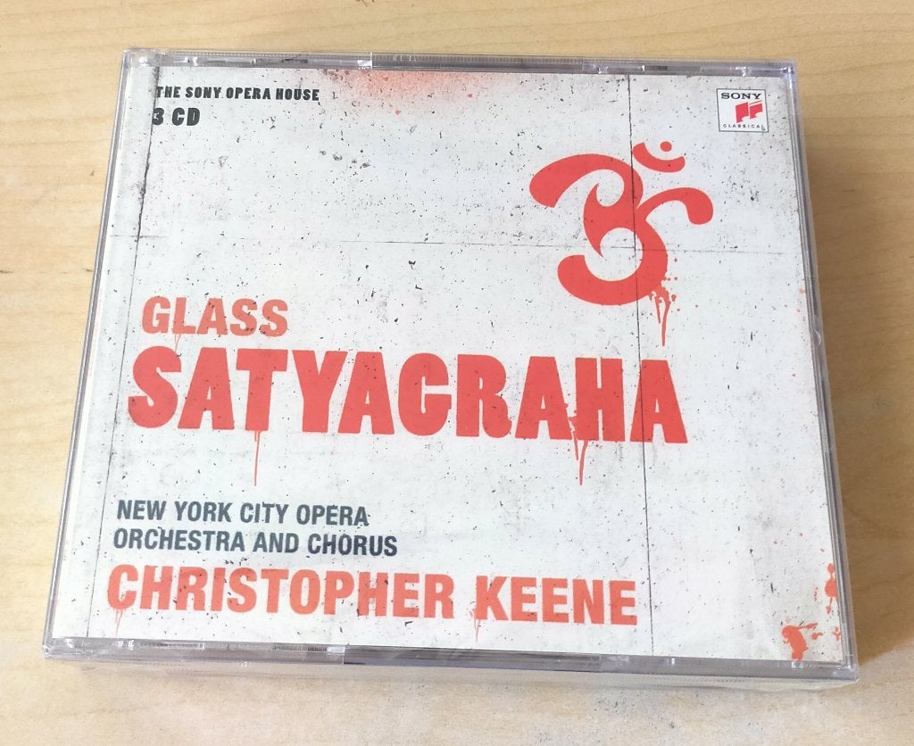 Philip Glass - Satyagraha 3CD 1985/2009 Nieuw Opera Keene