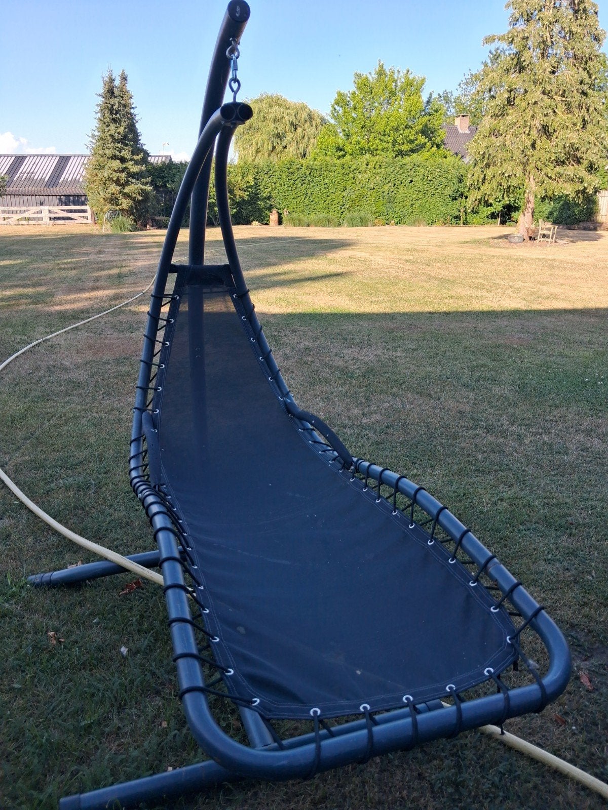 Ligbed, Tuin en Terras, Ophalen, Gebruikt, Met standaard, Eenpersoons