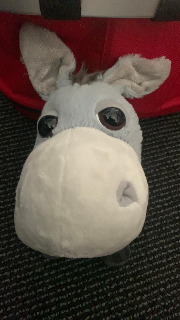Big Headz knuffel ezel, Ophalen of Verzenden, Overige typen