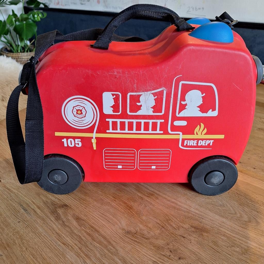 Brandweer koffer, Sieraden, Tassen en Uiterlijk, Koffers, Ophalen of Verzenden, Zo goed als nieuw, Hard kunststof