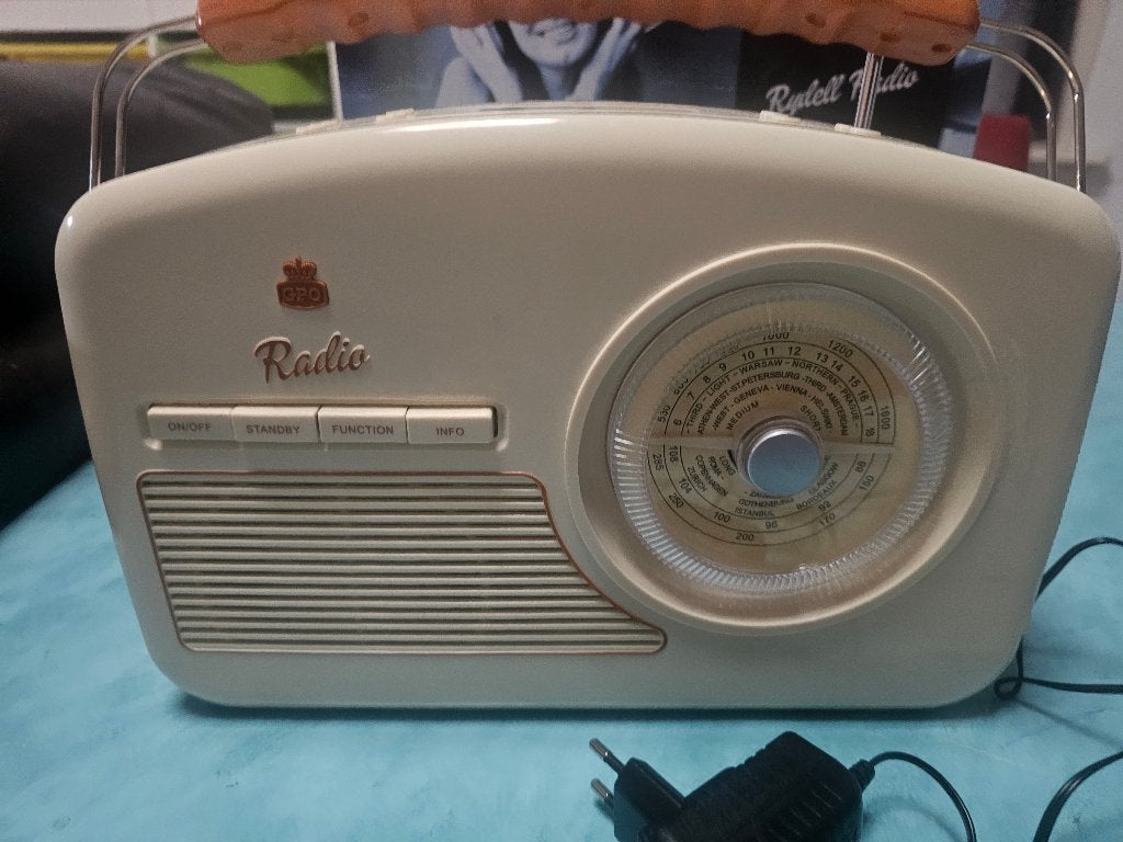 Retro Radio met DAB+ en Bluetooth - Zo goed als nieuw, Ophalen of Verzenden, Zo goed als nieuw, Radio