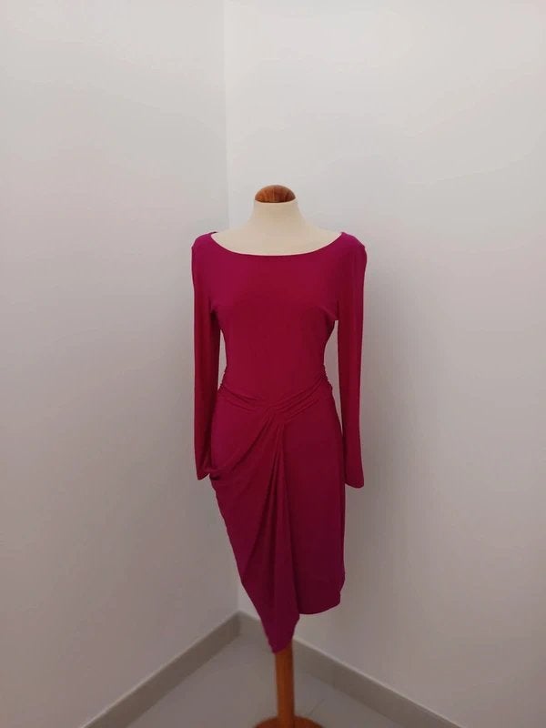 Cayma elegante jurk cyclaam roze mooie stofverwerking 38, Kleding | Dames, Maat 38/40 (M), Verzenden, Nieuw, Roze