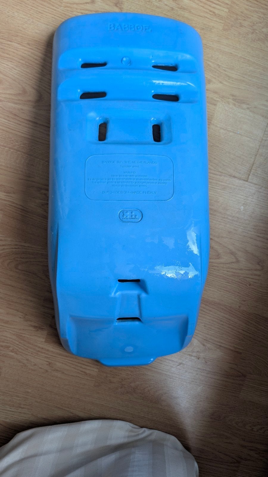 Babboe bakfiets zitje - Blauw, Ophalen of Verzenden, Gebruikt, Achterzitje, Babboe