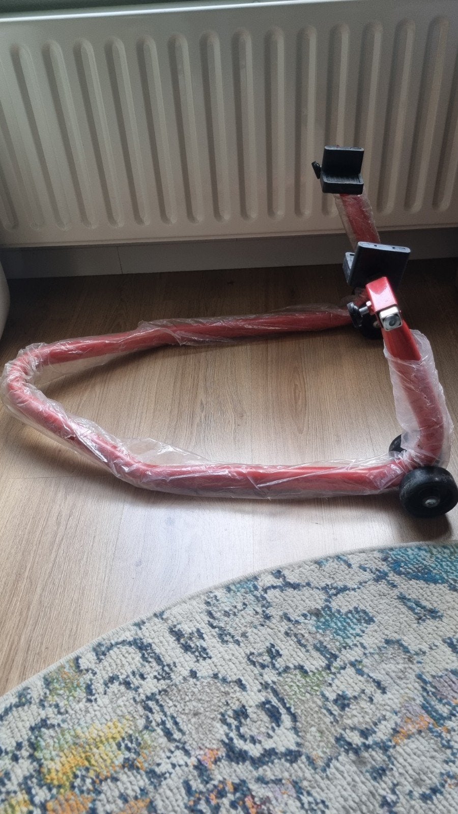 Universele Motor Standaard Bok - Rood, Motoren, Accessoires | Overige, Zo goed als nieuw, Ophalen of Verzenden
