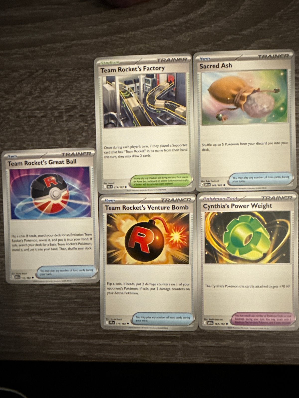 Pokémon TCG Team Rocket Trainer Kaarten Set, Ophalen of Verzenden, Zo goed als nieuw, Meerdere kaarten