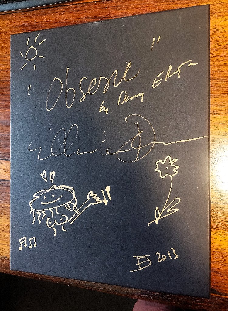 Gesigneerd boek 'Obsessie' door Danny Ellinger + CD, Ophalen, Nieuw, Danny Ellinger, Overige onderwerpen