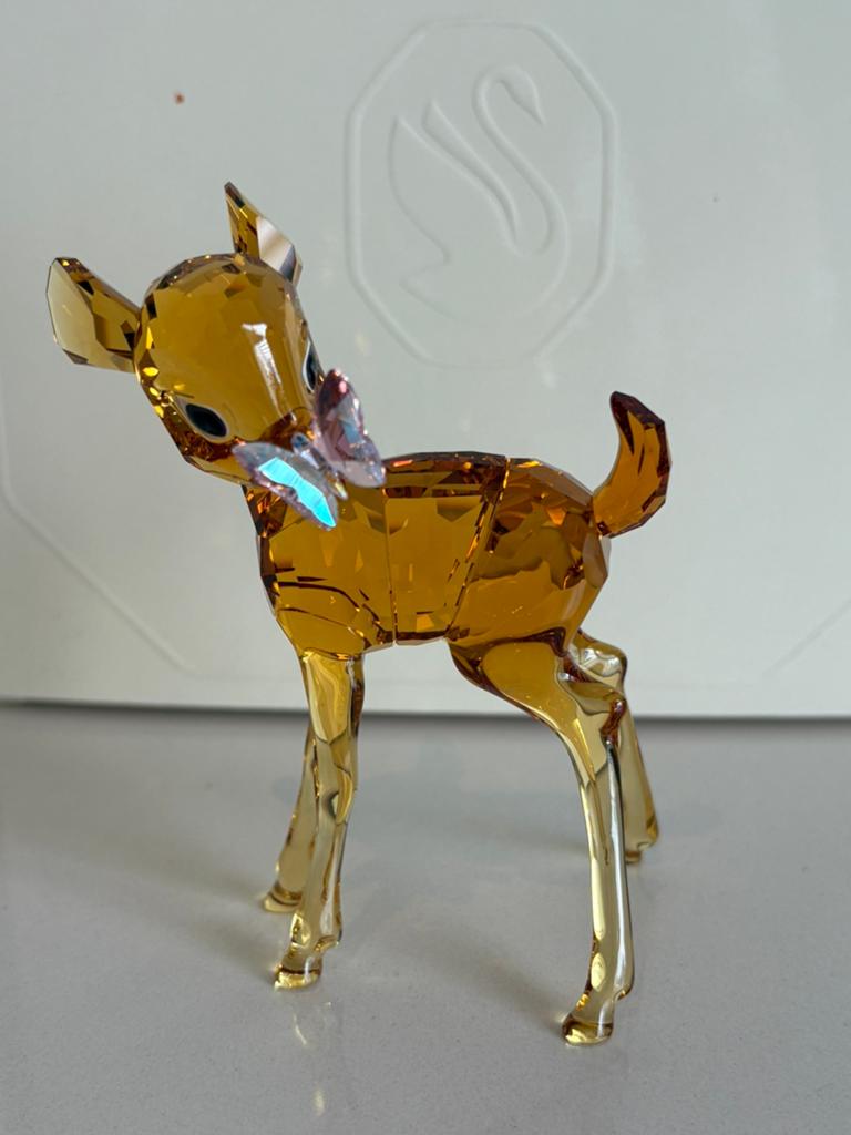 Swarovski disney bambi nieuw, Verzamelen, Swarovski, Ophalen of Verzenden, Zo goed als nieuw, Figuurtje