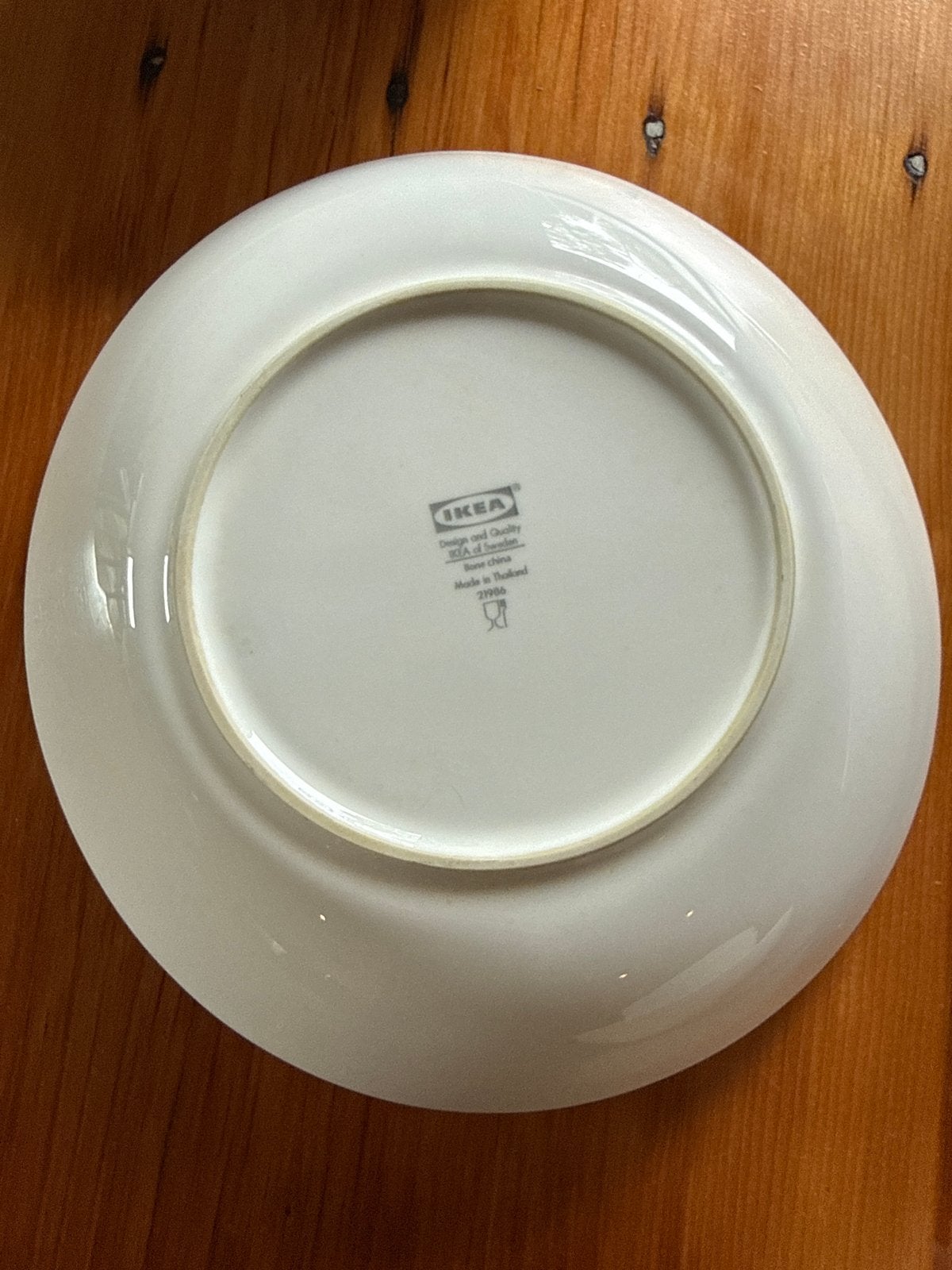 IKEA 2x Kommen en 4x diep bord wit, Gebruikt, Keramiek, IKEA, Ophalen of Verzenden