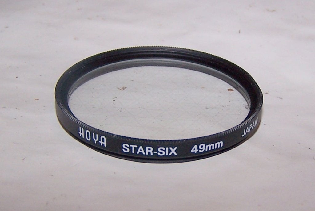Hoya Star-Six 49mm effectfilter. Nwst., Audio, Tv en Foto, Fotografie | Filters, Ophalen of Verzenden, Zo goed als nieuw, 50 tot 60 mm