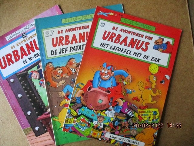 adv5850 urbanus, Eén stripboek, Ophalen, Gelezen