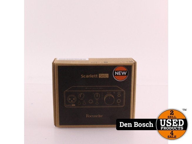 Scarlett Focusrite Solo 3RD Gen | NIEUW, Focusrite, Nieuw, https://support.focusrite.com/hc/nl/requests/new, Windsor House, Turnpike Road, High Wycombe HP12 3FX, Verenigd Koninkrijk