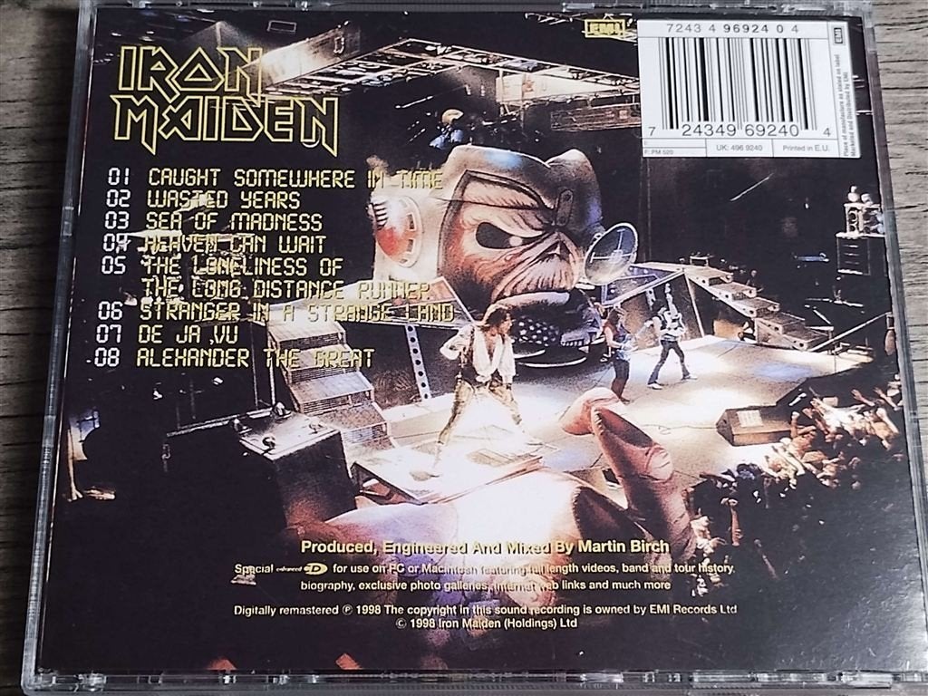 Iron Maiden - Somewhere In Time [NIEUW], Ophalen of Verzenden, Gebruikt