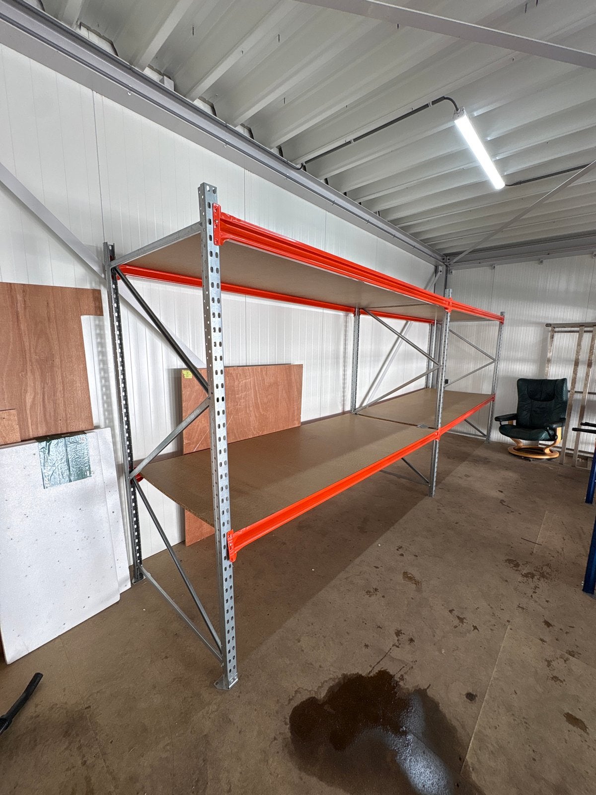 Legbordstelling 240x100cm vakken, 200cm hoog, Ophalen of Verzenden