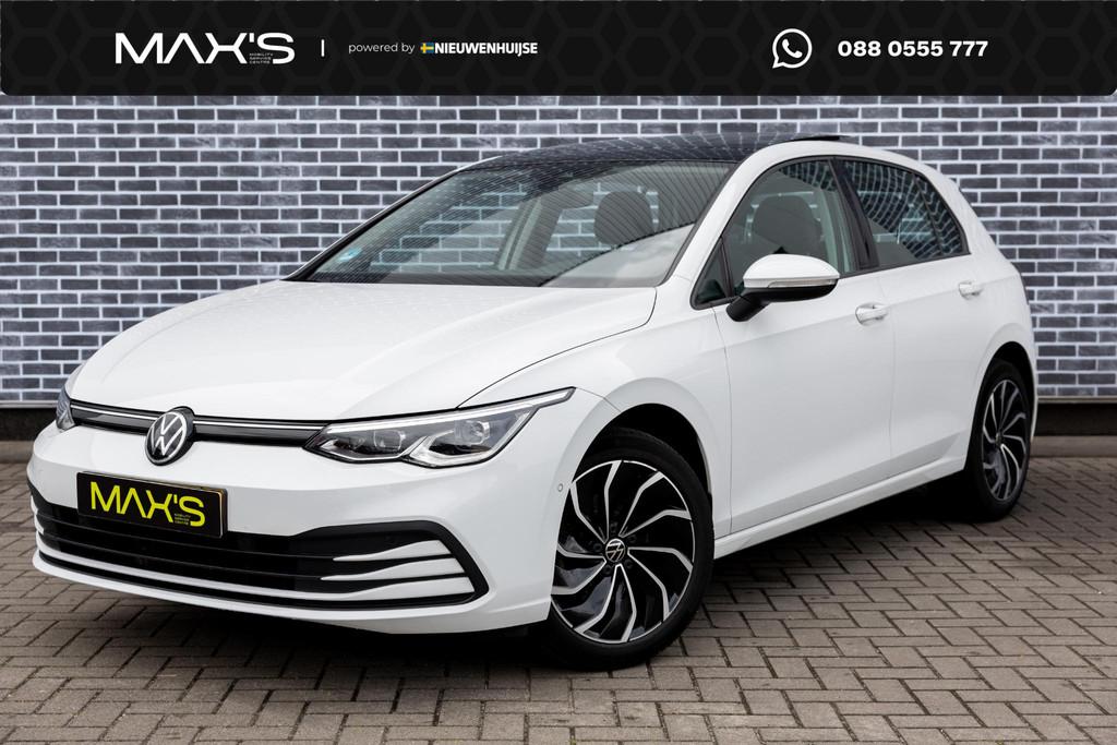 Volkswagen Golf 1.5 TSI Life Business | Panoramadak | ErgoAc, Auto's, 4 cilinders, Wit, Origineel Nederlands, Bedrijf
