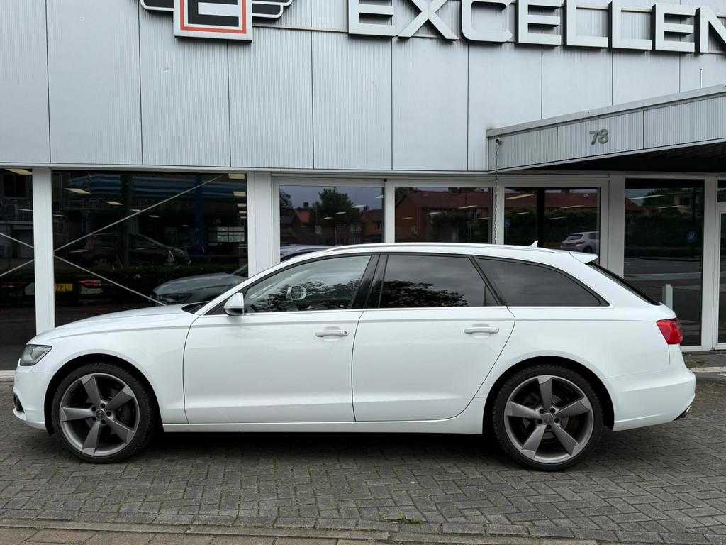 Audi A6 Avant 2.0 TDI ultra Sport Edition - ACC - Navigatie, Auto's, Wit, Leder, Diesel, 22 km/l