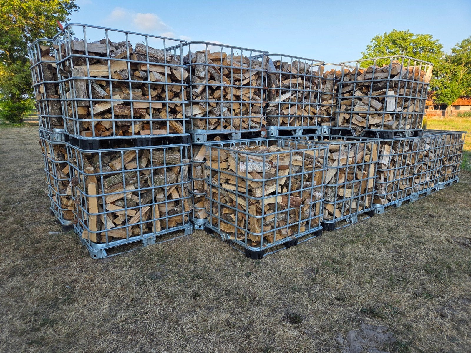 haardhout droog, Minder dan 3 m³, Ophalen, Blokken