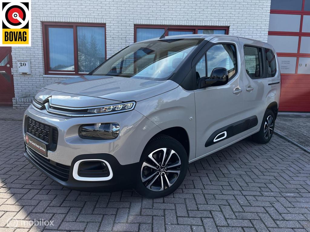 Citroen Berlingo bestel 1.5 BlueHDI 5 pers/prijs is excl btw, Auto's, Voorwielaandrijving, Gebruikt, Zwart, 4 cilinders