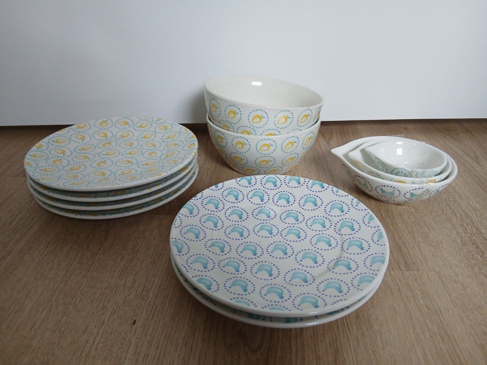 Natuurlijk Yvon, Gewoon leuk! Servies set, kippen en citroen, Ophalen of Verzenden, Nieuw