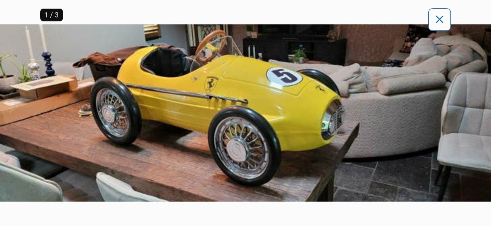 Ferrari F2 Indianapolis trapauto uit 1980/90 - Topstaat, Ophalen, Gebruikt
