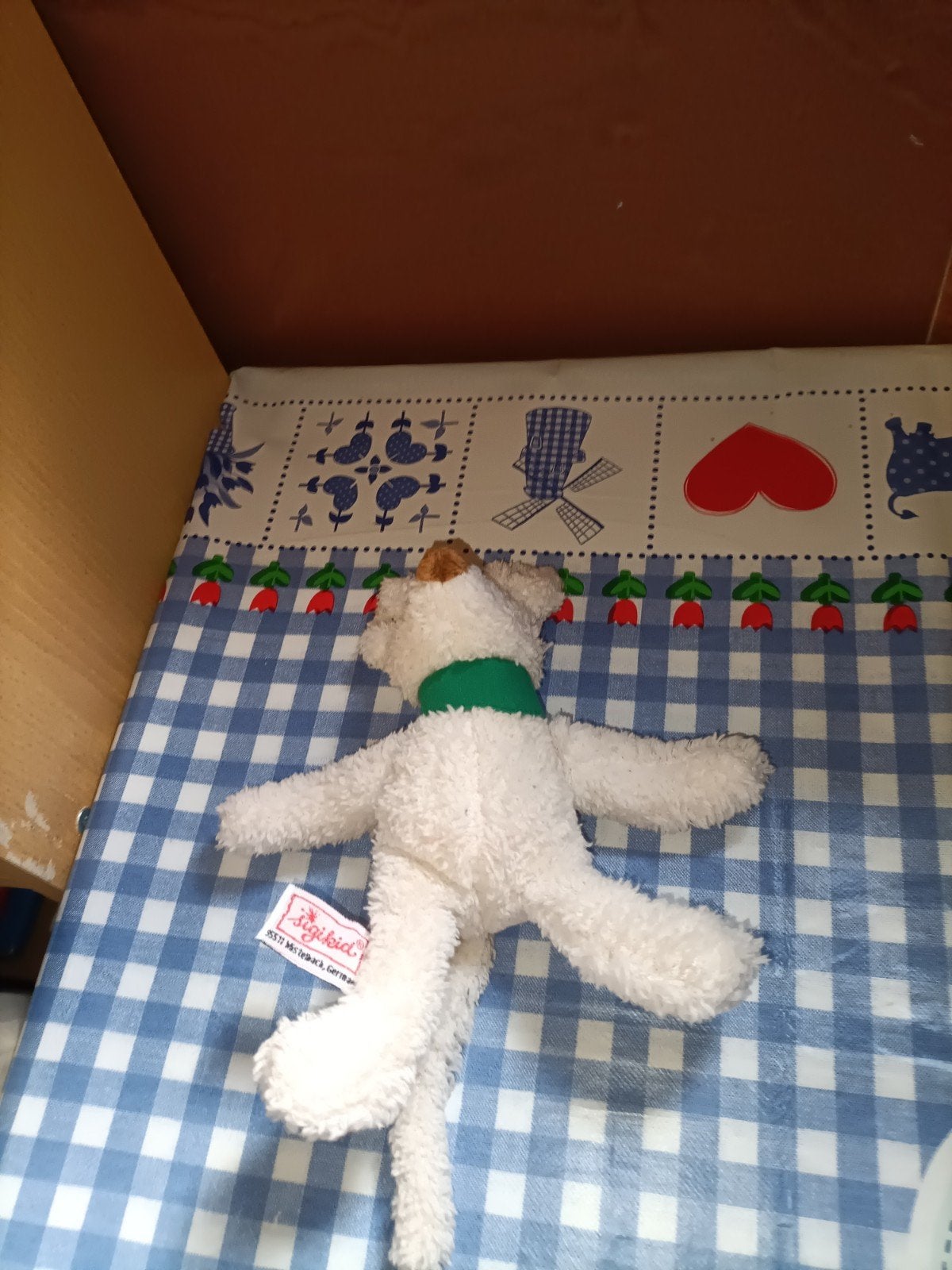 Sigikid muis knuffel wit, Ophalen of Verzenden, Zo goed als nieuw, Overige typen