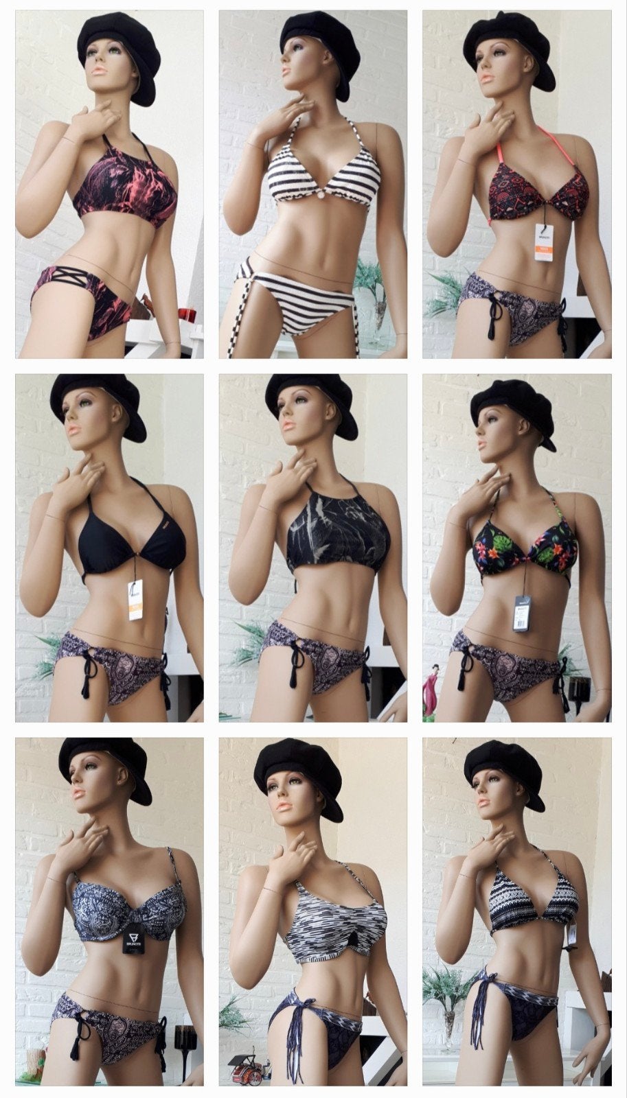 Partij Merkkleding Brunotti Bikini's 150 stuks Te Koop!, Ophalen of Verzenden, Nieuw
